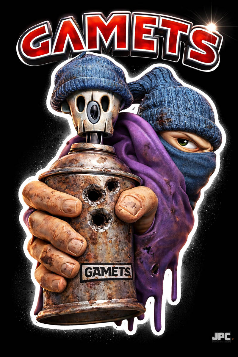 Gamet Can sticker artwork